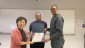 ITI Program Director Sue Kim, Prof. Carl Burnett - Jason Brunn