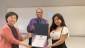ITI Program Director Sue Kim, Prof. Carl Burnett - Sofia Valladares
