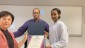 ITI Program Director Sue Kim, Prof. Carl Burnett - Sintayehu Abebe