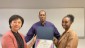 ITI Program Director Sue Kim, Prof. Carl Burnett - Ruth Woldegebriel